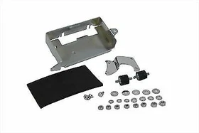 Chrome Battery Carrier Kit for Harley Davidson by V-Twin Chrome Battery Carrier Kit for Harley Davidson by V-Twin