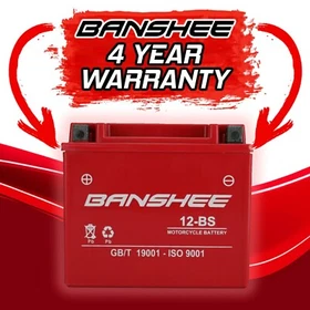 Banshee 12-BS Motorsports Battery Compatible with Suzuki VZ800 Marauder Banshee 12-BS Motorsports Battery Compatible with Suzuki VZ800 Marauder