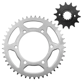 Front & Rear Sprockets Kit for Kawasaki EX250F Ninja 250R 1988-2007 Front & Rear Sprockets Kit for Kawasaki EX250F Ninja 250R 1988-2007
