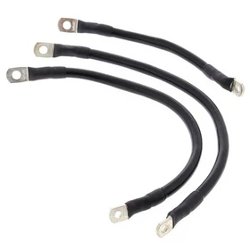 All Balls Battery Cable Kit Black 79-3009-1 Harley FLHP Police Road King 07 All Balls Battery Cable Kit Black 79-3009-1 Harley FLHP Police Road King 07
