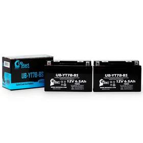 2x Battery for 2003 Kawasaki KLX400R, KLX400SR 400CC 2x Battery for 2003 Kawasaki KLX400R, KLX400SR 400CC