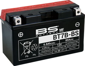BS Battery Maintenance Free Battery BT7B-BS for Can-Am/Yamaha DS 450/YFZ450
