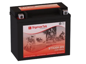 SigmasTek STX20H-BS SLA Battery Replacement for Yamaha Transporter 800CC 2021-22 SigmasTek STX20H-BS SLA Battery Replacement for Yamaha Transporter 800CC 2021-22
