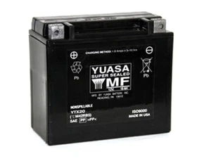 Yuasa Maintenance Free YTX20 12 Volt Battery YUAM42RBS Yuasa Maintenance Free YTX20 12 Volt Battery YUAM42RBS