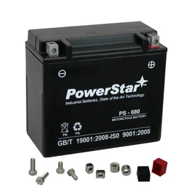 PowerStar 12V SLA AGM Battery, Replaces Drag Specialties 2113-0324, 2113-0012 PowerStar 12V SLA AGM Battery, Replaces Drag Specialties 2113-0324, 2113-0012