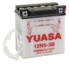 Yuasa 12N5-3B Conventional 12 Volt Battery Yuasa 12N5-3B Conventional 12 Volt Battery