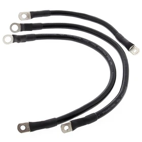 All Balls Racing Battery Cable Black Kit For Harley-Davidson Forty Eight 97-98