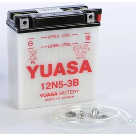 YUASA BATTERY 12N5-3B CONVENTIONAL Suzuki Ts400 1972-1975 Suzuki GT250 YUASA BATTERY 12N5-3B CONVENTIONAL Suzuki Ts400 1972-1975 Suzuki GT250