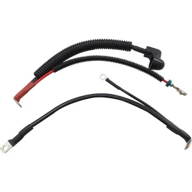 DRAG SPECIALTIES 2113-0798 Battery Cable Set Battery Cable - FLT DRAG SPECIALTIES 2113-0798 Battery Cable Set Battery Cable - FLT