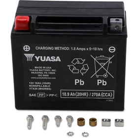Yuasa AGM Battery - YTX20 | YUAM42RBS Yuasa AGM Battery - YTX20 | YUAM42RBS