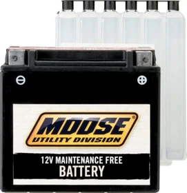 Moose YT7B-BS AGM Maintenance-Free Battery Yamaha YFZ450, YFZ 450 CARB