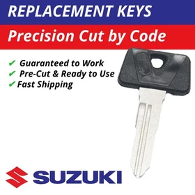 Suzuki Ignition Replacement Key Motorcycles ATVs Scooters Codes C59610-C69097 