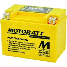 Motobatt Battery For Suzuki DR250S 250cc 90-92