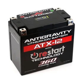 Antigravity ATX12 Performance Lithium Motorcycle Powersport Battery wth Built...