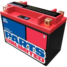 Parts Unlimited Lithium Ion Battery - 67/8in. L x 37/16in. W x 51/8in. 2113-0689