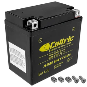 Caltric 26012-0908 26012-0908 AGM Battery for Kawasaki 12V 6AH CCA 95 / FTZ6V Caltric 26012-0908 26012-0908 AGM Battery for Kawasaki 12V 6AH CCA 95 / FTZ6V