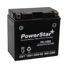 PowerStar Battery for YTX14-BS For Honda VT1100T Shadow ACE Tour PowerStar Battery for YTX14-BS For Honda VT1100T Shadow ACE Tour