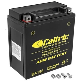 Caltric FTZ16-BS-1 BTX16-BS-1 YTX16-BS-1 AGM Battery for Suzuki 12V 14 AH CCA140