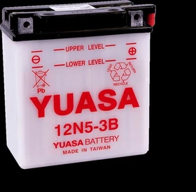 Yuasa Conventional 12V Battery 12N5-3B YUAM2253B Yuasa Conventional 12V Battery 12N5-3B YUAM2253B