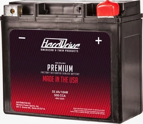 Harddrive HRDM732GHL Premium Battery GYZ32Hl/Yix30L CCA 500