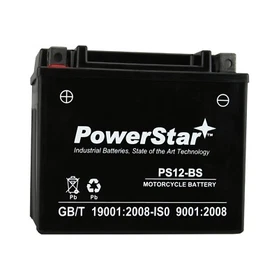 PowerStar YTX12-BS Motorcycle Battery For Suzuki DL650A V-Strom ABS 2007 to 2009 PowerStar YTX12-BS Motorcycle Battery For Suzuki DL650A V-Strom ABS 2007 to 2009