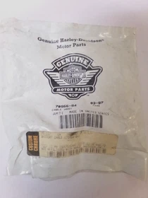 NOS Original 1984-98 Harley Touring Battery Cable to Relay 24" #70966-84 NOS Original 1984-98 Harley Touring Battery Cable to Relay 24" #70966-84