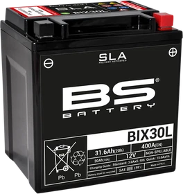 BS BATTERY SLA Factory- Activated AGM Maintenance-Free Battery BIX30L (YIX) 3... BS BATTERY SLA Factory- Activated AGM Maintenance-Free Battery BIX30L (YIX) 3...