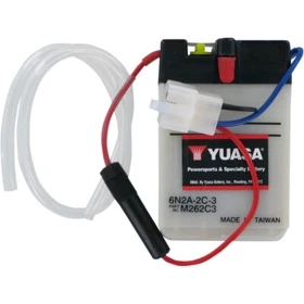 Yuasa Conventional Battery (6N2A-2C-3) YUAM262C3 Yuasa Conventional Battery (6N2A-2C-3) YUAM262C3