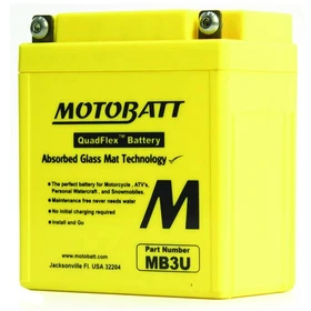 Motobatt Battery For Honda XL250R 250cc 82-87