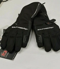 Tourmaster Synergy 7.4V Battery Heated Textile Gloves (SMALL) BLACK No Battery