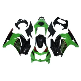 Green Black Bodywork For Kawasaki EX250R Ninja 250 2008-2012 Fairings Body Kits Green Black Bodywork For Kawasaki EX250R Ninja 250 2008-2012 Fairings Body Kits