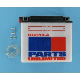 Parts Unlimited Heavy Duty 12-Volt Battery - RCB18A