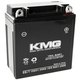 YB5L-B KMG Maintenance Free 12V 5AH Battery Powersport Sportbikes Cruisers ATV YB5L-B KMG Maintenance Free 12V 5AH Battery Powersport Sportbikes Cruisers ATV
