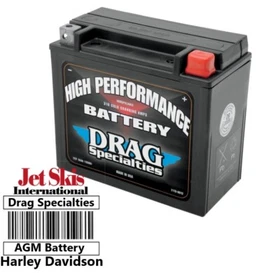 Drag Specialties High Performance AGM Battery YTX20HL-BS for Harley Dyna Fat Bob Drag Specialties High Performance AGM Battery YTX20HL-BS for Harley Dyna Fat Bob