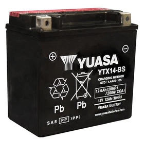 Maintenance Free Ytx14Bs Battery For Suzuki King Quad 400 LTA400F 2010-23 Maintenance Free Ytx14Bs Battery For Suzuki King Quad 400 LTA400F 2010-23