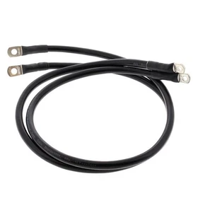 All Balls Battery Cable Kit Black Harley FLHS Electra Glide Sport 89-92 NEW All Balls Battery Cable Kit Black Harley FLHS Electra Glide Sport 89-92 NEW