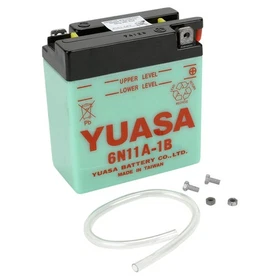 Yuasa Conventional 6V Battery - 6N11A-1B - YUAM26111