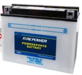 Fire Power HD 12V Conventional Battery C50-N18L-A Kawasaki KZ1300A 79-82