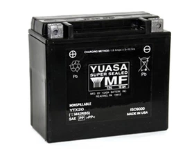 YUASA YUAM42RBS YTX20 Factory Activated Maintenance-Free 12V Battery