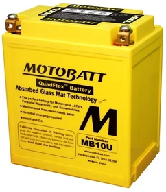FOR MOTOBATT MB10U ENGINE BATTERY. 12V 14.5AH/175A P+ (DIMENSIONS: 135X90X146/15