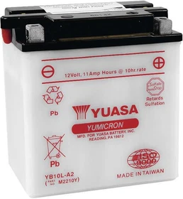 Yuasa 12V Heavy Duty Yumicron Battery For Kawasaki KZ250 1980-1983 YUAM2210Y Yuasa 12V Heavy Duty Yumicron Battery For Kawasaki KZ250 1980-1983 YUAM2210Y
