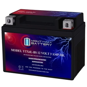 Mighty Max YTX4L-BS SLA Battery for Kawasaki 110 KLX110, L 2017