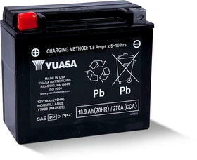 Yuasa YUAM42RBS Battery Ytx20 Sealed Factory Activated Yuasa YUAM42RBS Battery Ytx20 Sealed Factory Activated