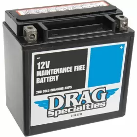 DTX14L-BS DRAG SPECIALTIES Agm Battery