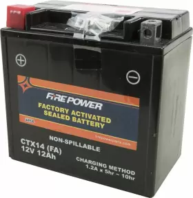 3330-F543238-ATV FIRE POWER Battery Arctic