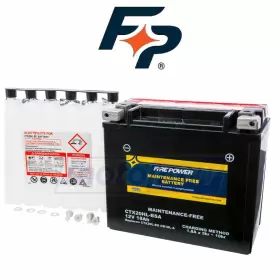 MN-284B FIRE POWER Agm Battery Trak Gi Lx Polaris MN-284B FIRE POWER Agm Battery Trak Gi Lx Polaris