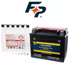 MN-BBA4 FIRE POWER Agm Battery Abs Yn EX650 Kawasaki Ninja