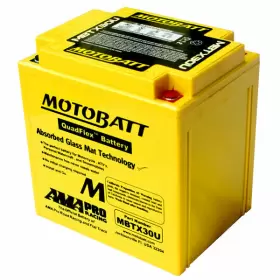 MBTX30U-2 HARLEY DAVIDSON Motobatt Agm Battery Flh Touring #3