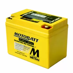 MBTX4U-7 HONDA Motobatt Agm Battery Sr Ce Cy Cg Riva Lx Elite #3