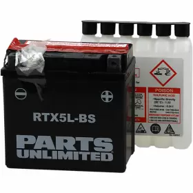 RTX5L-BS MOOSE RACING Agm Battery
